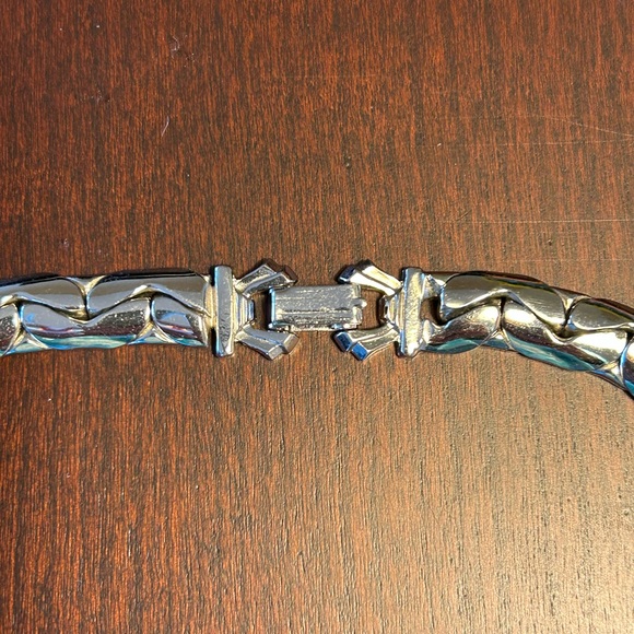 Vintage Marino Silver Tone Choker from the 1950’s-60’s - Picture 6 of 6